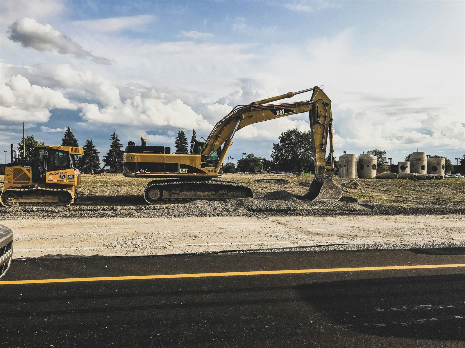 Heavy machinery on an Australian worksite financed through asset finance