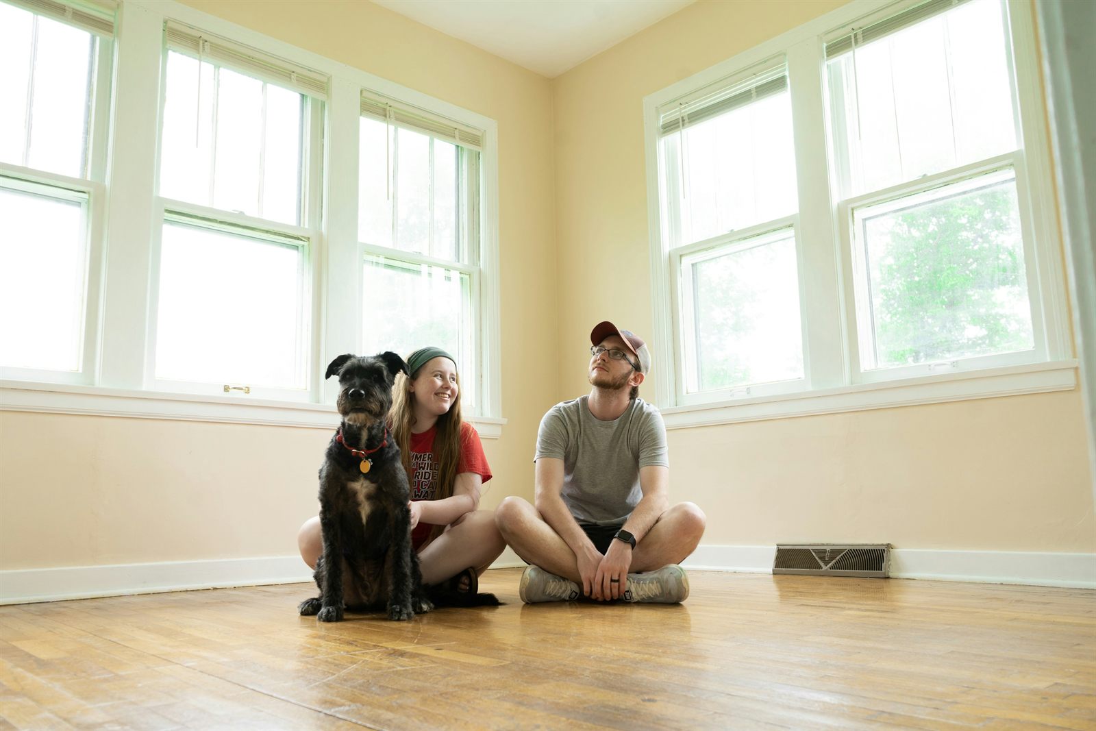 First home buyers in the home they purchased