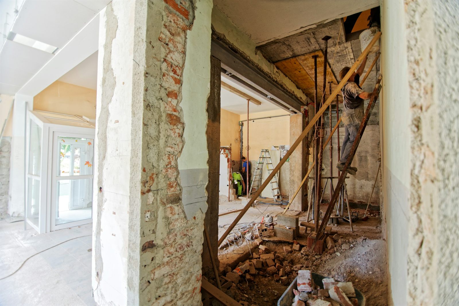 Home renovation funded with a personal loan